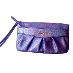 Juicy couture iridescent clutch.